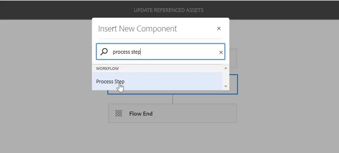 AEM Workflow Add Process Step